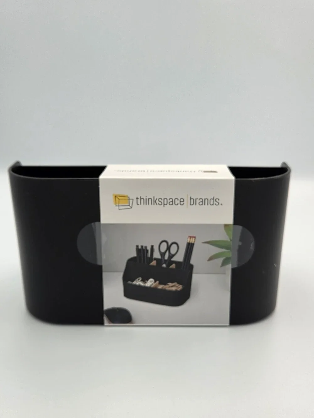 Thinkspace Brand Desk Organizer With 5 Section Black Nwt